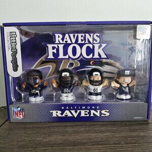 Ravens Flock Little People Figure Set Brand New